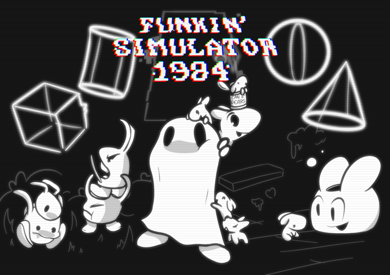 Funkin' Simulator 1984's Artwork